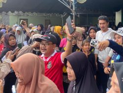 Saidi Mansyur Dapat Sambutan Hangat Warga Desa Tanah Abang