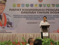 Rapat Koordinasi Pengawasan Daerah Tahun 2024 APIP Kalimantan Selatan