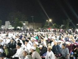 Lautan Jemaah Padati Tabliq Akbar Bersama Ustaz Das’ad Latif di Guntung Manggis