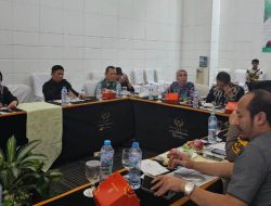 Menjelang Pilkada Tahun 2024, Pjs WaIi Kota Banjarbaru Rapat Koordinasi Forkompimda
