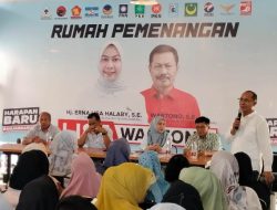 Ratusan Relawan Lisa dan Wartono Deklarasi Tim Garuda