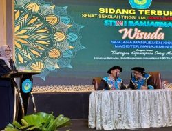STIMI Banjarmasin Menggelar Sidang Senat Terbuka Wisuda Sarjana dan Magister Manajemen