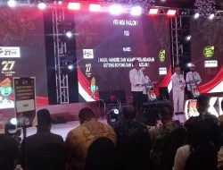 Dua Paslon Pilkada Kabupaten Banjar Adu Gagasan dan Argumentasi di Debat Perdana