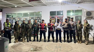 Patroli Cipta Kondisi Jelang Tahapan Pungut Suara Pilkada di Kabupaten Banjar