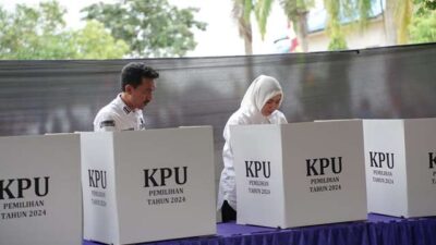 Paslon Nomor 01 Dominasi Perolehan Suara di Tempat Saidi Mansyur Mencoblos