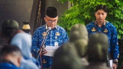 Peringatan HUT Ke 53 Korpri di Halaman Kantor Gubernur Kalsel