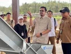 Sulaiman Umar Meninjau Pengelolaan Persemaian Liang Anggang