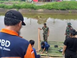 Pembangunan Dermaga Jemaah Haul Guru Sekumpul Jalur Air di Irigasi Desa Bincau