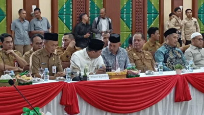 Sekda Tanah Bumbu Turut Rapat Koordinasi Persiapan Pelantikan Kepala Daerah