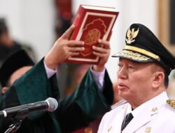 Presiden Prabowo Melantik Muhidin Sebagai Gubernur Kalimantan Selatan