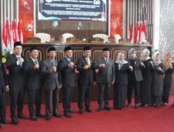 Rapat Paripurna Istimewa DPRD Kotabaru Penetapan Kepala Daerah Terpilih