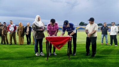 Kementerian PUPR Serah Terima Pengelolaan Stadion Demang Lehman Dengan Pemkab Banjar