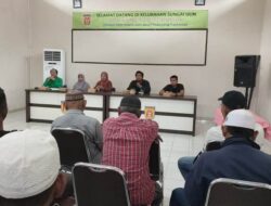 Pedagang dan Warga Koordinasi Masalah Tanjakan Durian Sungai Ulin