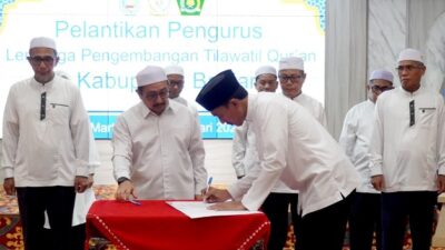 Pengukuhan Pengurus LPTQ Kabupaten Banjar di Mahligai Sutan Adam Martapura