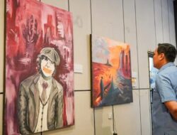 Pameran Seni Rupa Bertajuk Musim Semi di Kota Banjarbaru