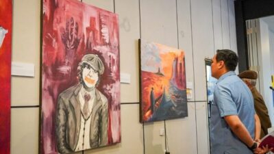 Pameran Seni Rupa Bertajuk Musim Semi di Kota Banjarbaru