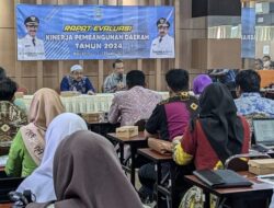 Bappedalitbang Kabupaten Banjar Menggelar Rapat Evaluasi Kinerja Pembangunan 2024