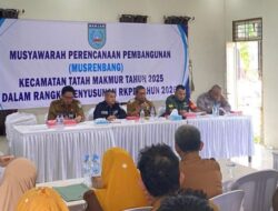 Kecamatan Tatah Makmur Menutup Rangkaian Musrenbang Kecamatan di Kabupaten Banjar