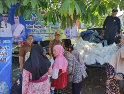 Dinas KPP Kabupaten Banjar Menggelar Gerakan Pangan Murah di Kelurahan Sekumpul