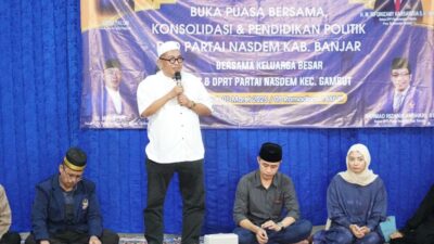 Nasdem Kabupaten Banjar Konsolidasi Politik dan Buka Puasa Bersama