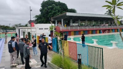 Komisi III Juga Menemukan Tidak Standarnya Fasilitas Proyek Rehabilitasi Kolam Renang Idaman