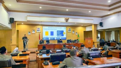 Aditya Mufti Ariffin Sampaikan LKPj Wali Kota Banjarbaru Akhir Tahun Anggaran 2024