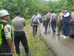Tim Satgas Peti PT AGM Kolaborasi Pamobvit Polda Kalsel Patroli Rutin