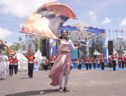 Semarak Hari Jadi Banjarbaru Dengan Penampilan Tari Kolosal