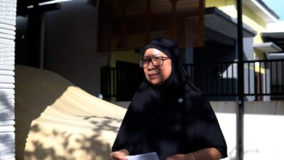 Hernita Menerima Reward Gratis Tagihan Rekening Air