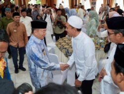 Bupati Saidi Mansyur Silaturahmi Gubernur Muhidin di Mahligai Pancasila