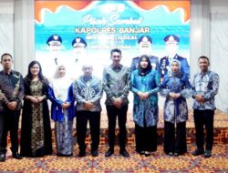 Pisah Sambut Kapolres Banjar AKBP Ifan Hariyat dan AKBP Dr Fadli