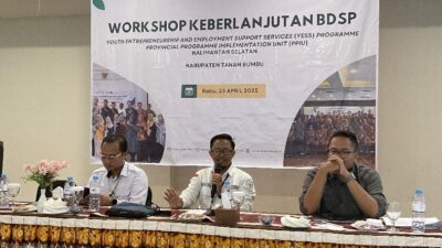 Kementan Menggelar Workshop Keberlanjutan Business Development Services Providers di Kabupaten Tanah Bumbu