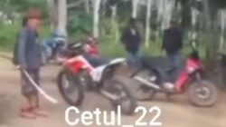 Diduga Preman Ngamuk di Depan Rumah Warga di Baliangin