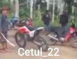 Diduga Preman Ngamuk di Depan Rumah Warga di Baliangin