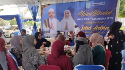 Wakil Bupati Banjar Open House Iduladha di Kediaman