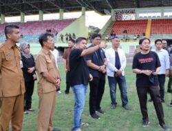 Wakil Gubernur Kalsel Meninjau Stadion 17 Mei Banjarmasin