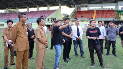 Wakil Gubernur Kalsel Meninjau Stadion 17 Mei Banjarmasin