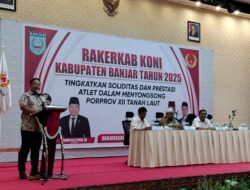 Rakerkab KONI Kabupaten Banjar, Evaluasi Prestasi dan Tingkatkan Anggaran