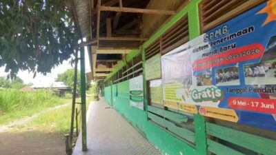 Kondisi Bangunan SDN 2 Astambul Seberang Memprihatinkan