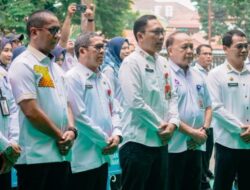 Dua Pejabat Banjarbaru Menghadiri HUT PT Air Minum Intan Banjar