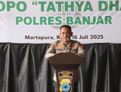 Polres Banjar Syukuran Peresmian Pendopo Tathya Dharaka