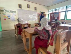 Tahun Ajaran Baru, SDN Tunggul Irang Ulu Hanya Dapat 7 Siswa