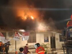 Mapolres Banjarbaru Terbakar, Ada Suara Ledakan