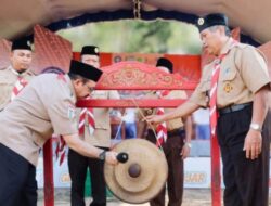 Wakil Bupati Banjar Membuka Kegiatan Jambore Cabang 2025