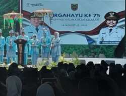 Puncak Hari Jadi ke-75  Kalimantan Selatan, Gubernur Muhidin Sapa Paman Birin