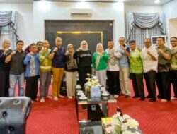 Wali Kota Lisa Halaby Menerima Audiensi Diskopumnaker Kota Banjarbaru