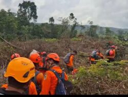 Korban Helikopter Jatuh Akan Dibawa Ke RS Bhayangkara Banjarmasin