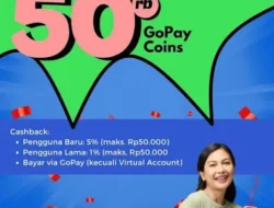 Promo Cashback Pembayaran Tagihan Air Melalui Aplikasi GoPay