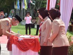 Fathul Jannah Melantik Kepengurusan Mapicab Gerakan Pramuka Kabupaten Tabalong