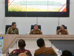Komitmen Bersama Pelaksanaan Program Budidaya Padi Apung di Kabupaten Banjar